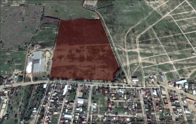 ÁREA DE APROX. 156.000,00 M² NA RJ-216 (ESTRADA DO AÇÚCAR – RODOVIA CAMPOS X FAROL), EM GOYTACAZES