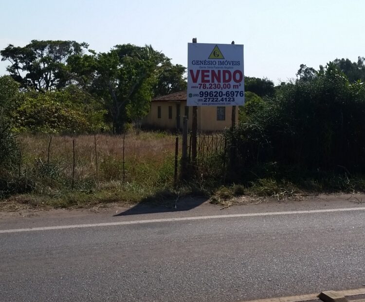 ÁREA DE 78.230,74 M² NA RJ-240 (ESTRADA DO PORTO DO AÇU),