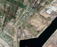 ÁREA COMERCIAL COM 260.116,50M² À CEM METROS DA ENTRADA DO ESTALEIRO DO PORTO DO AÇU.