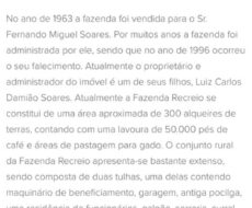 FAZENDA DE 150 ALQUEIRES EM MIMOSO DO SUL ES